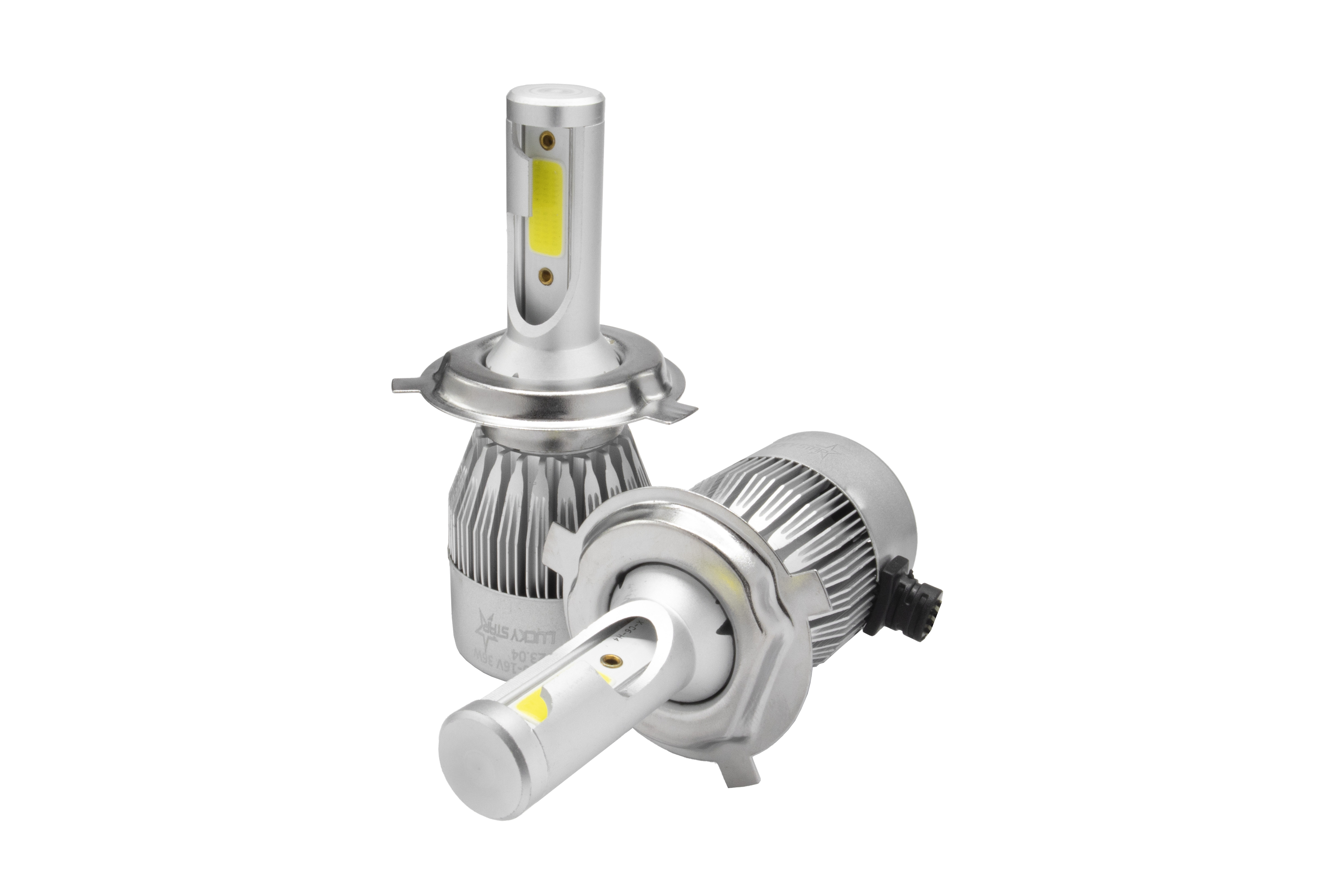 Kit Foco Faro Entrada H7 Hiper Led Hid 8 Mil Lumen Blanco 