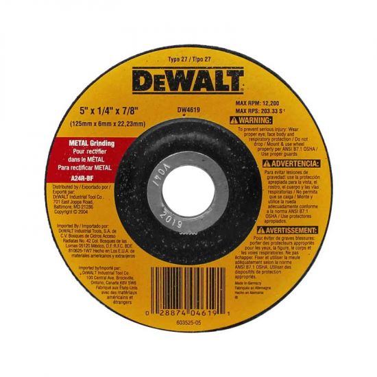 Esmeriladora angular 4-1/2" 1500 W DWE4315-B3 DeWalt.