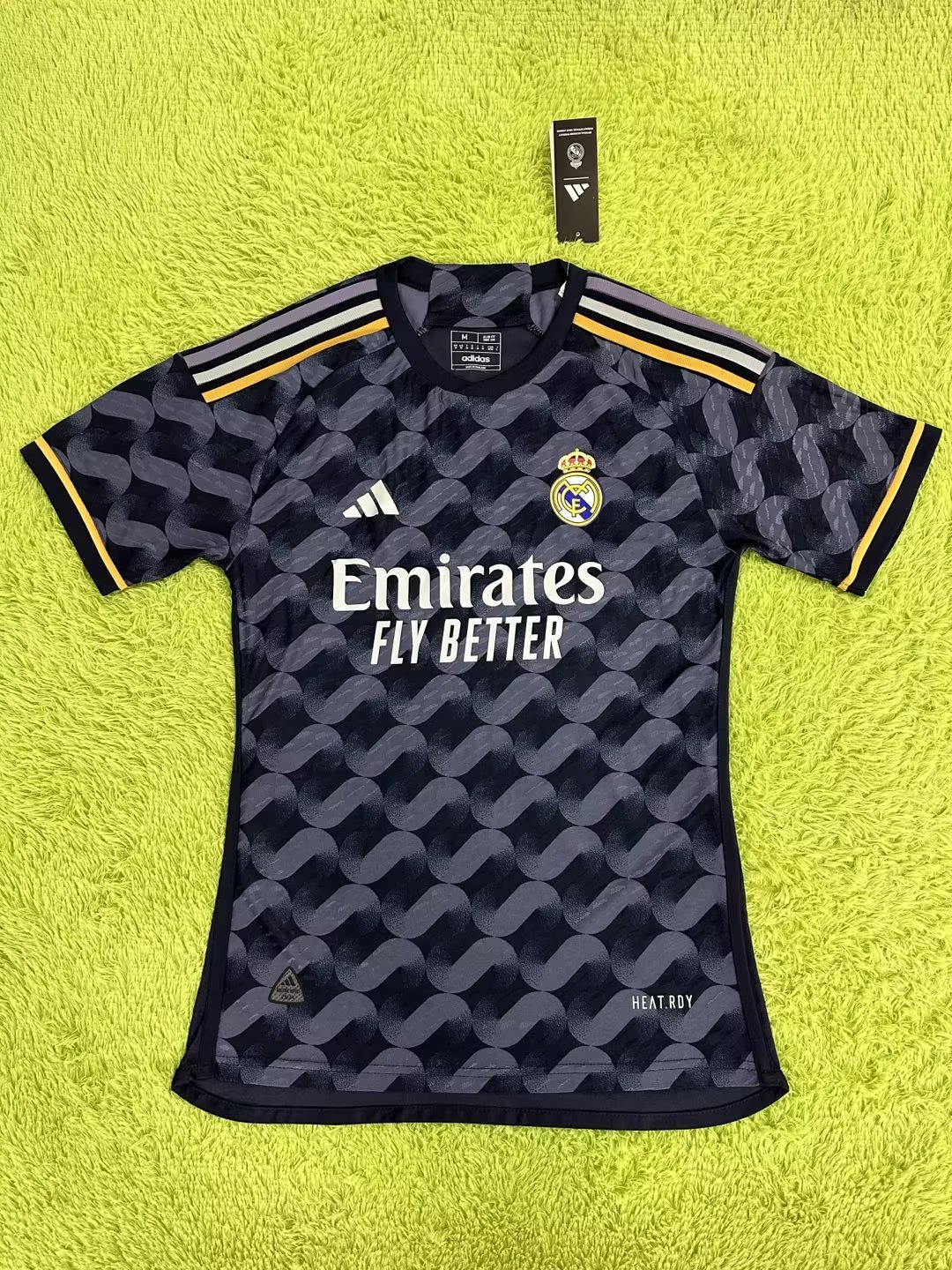 Increible! Jersey Real Madrid 2023/2024 Visita Azul Marino Cristiano Ronaldo CR7 Talla L