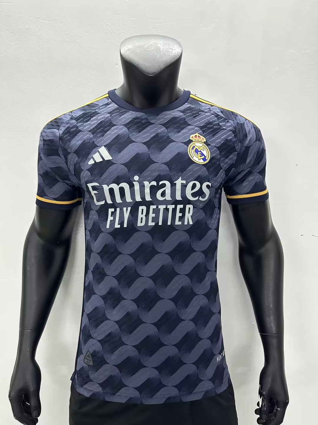 Increible! Jersey Real Madrid 2023/2024 Visita Azul Marino Cristiano Ronaldo CR7 Talla L