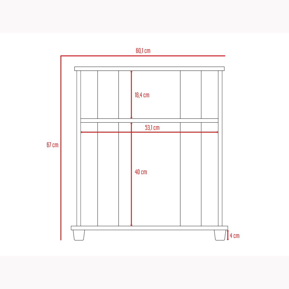 MUEBLE DE TV IDEAL PARA LA SALA O LA RECAMARA MODELO SUPER ECO SOPORTA UNA PANTALLA DE 32".