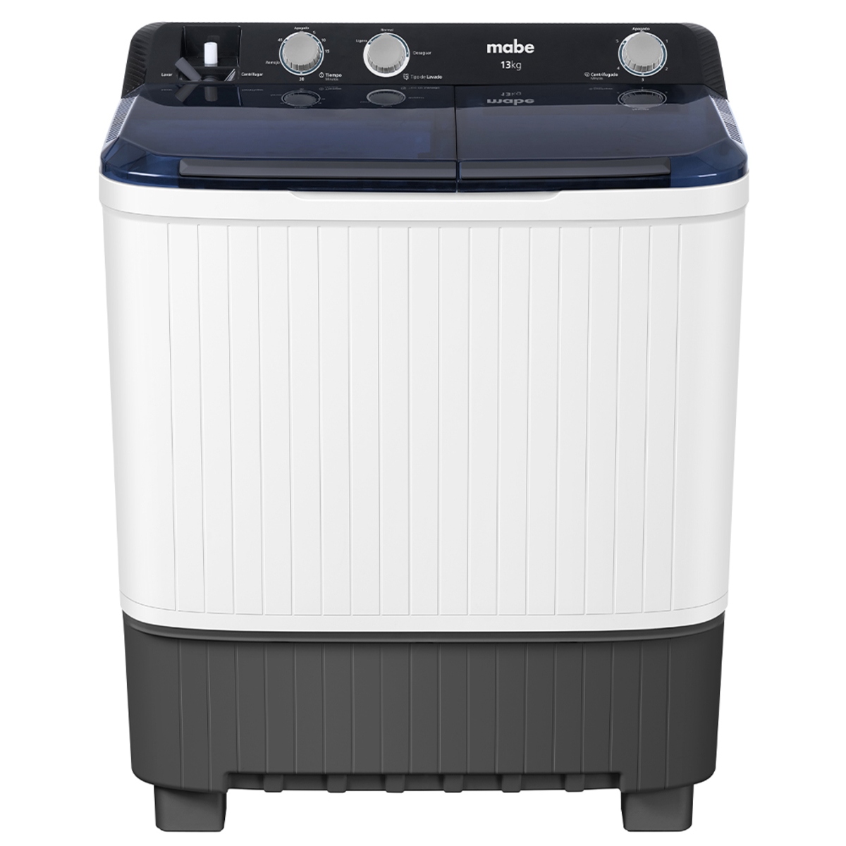 LAVADORA SEMIAUTOMATICA MABE LMDX3123HBAB 13 KG DOBLE TINA ORTY.