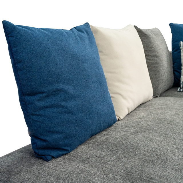 Sala Modular Monaco Tonchi Con 10 Cojines Decorativos.