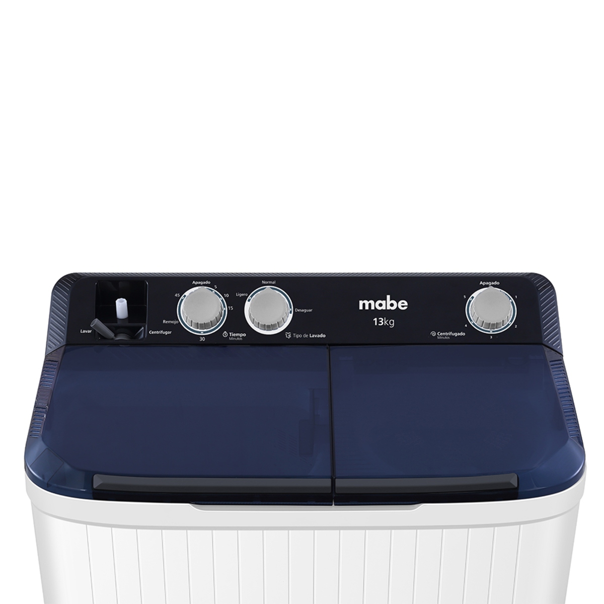 LAVADORA SEMIAUTOMATICA MABE LMDX3123HBAB 13 KG DOBLE TINA ORTY.