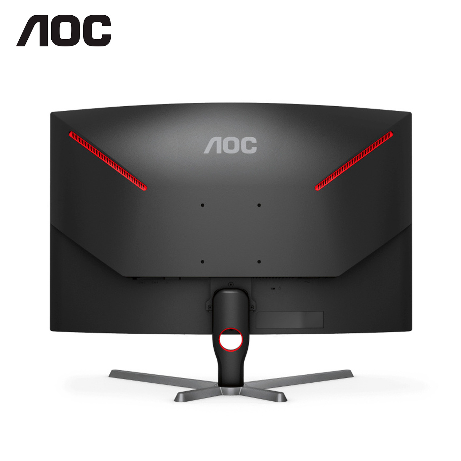 Monitor Aoc C32G3E 32" Gaming Curvo 1Ms 165Hz Free Sync Fhd Vga Hdmi Negro/Rojo.