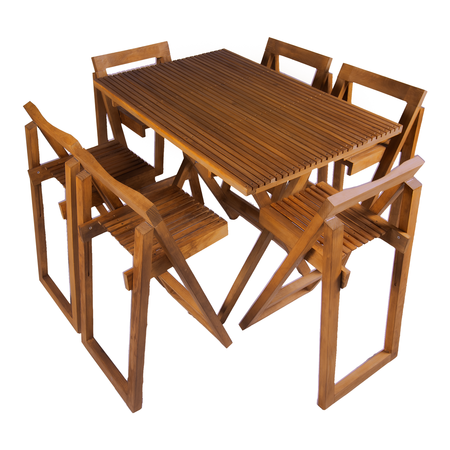 COMEDOR ALTO RECTANGULAR 6 PERSONAS MODELO TERRAZA