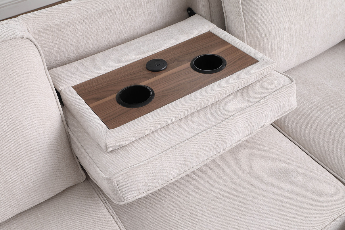 Sofá Cama Mackenzie 91" Beige