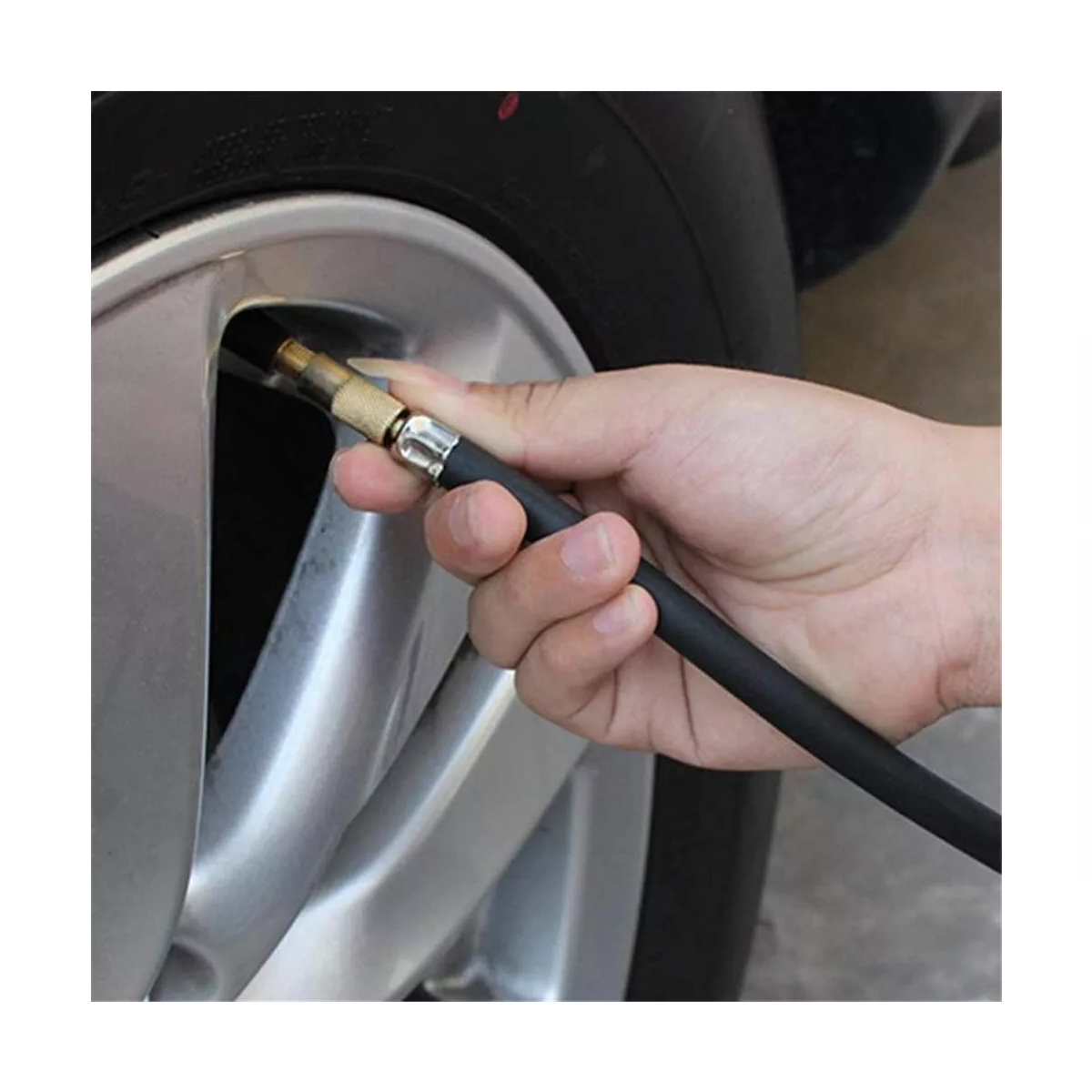 Medidor De Presión De Neumáticos Para Inflar Automóviles.