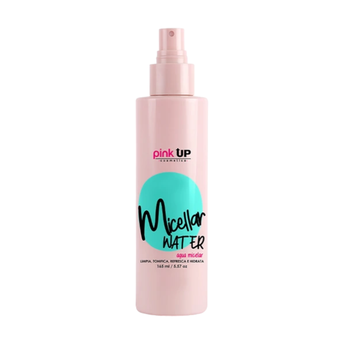 Agua Micelar Pink Up Limpia Tonifica Refresca E Hidrata Piel.