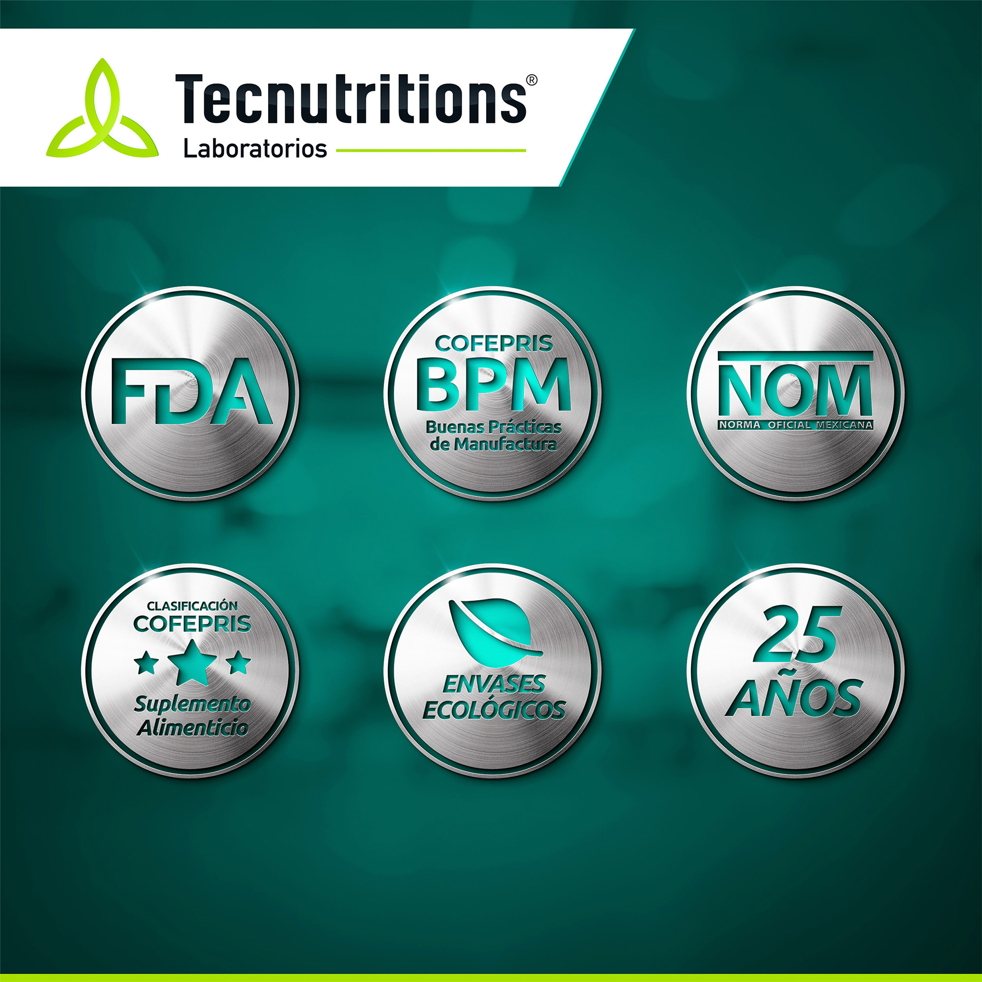 Suplemento Células Madre, Rgc Max, Tecnutritions® Con L-arginina