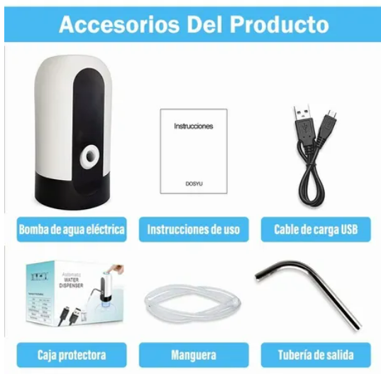 Dispensador de Agua Eléctrico.