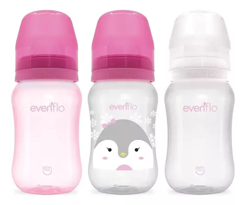 Set de Mamilas Evenflo para Niña.