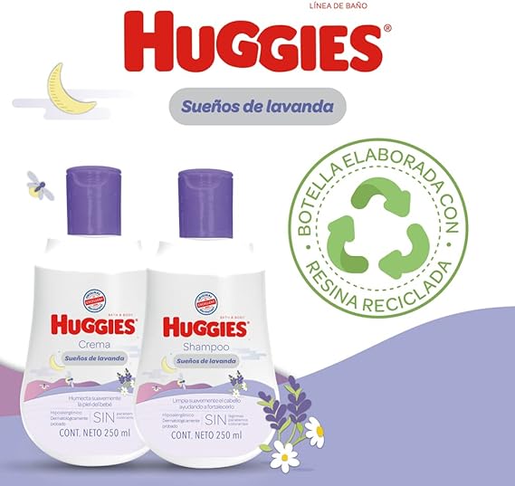 Kit de Viaje Huggies Lavanda.