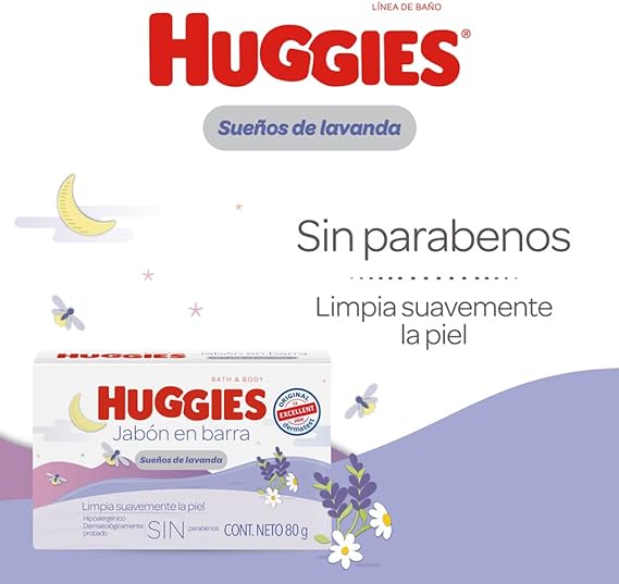 Kit de Viaje Huggies Lavanda.