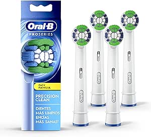 Oral B, Cabezales de Repuesto Pro Salud para Cepillo de Dientes Eléctrico, 1 Paquete con 4 Unidades.