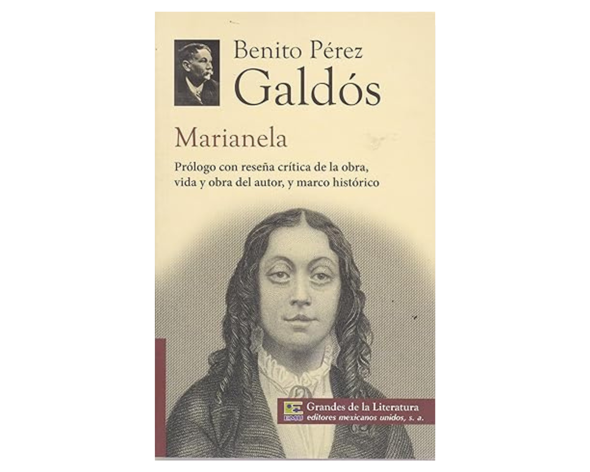 Libro Marianela / Benito Pérez Galdós / Novela .