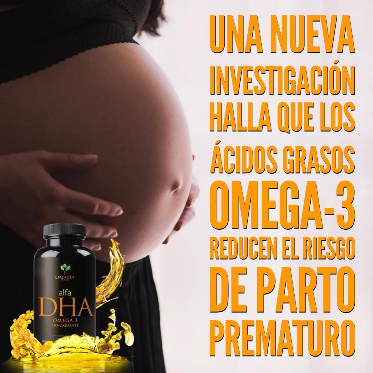 ENZACTA ALFA DHA  de 180 tomas.