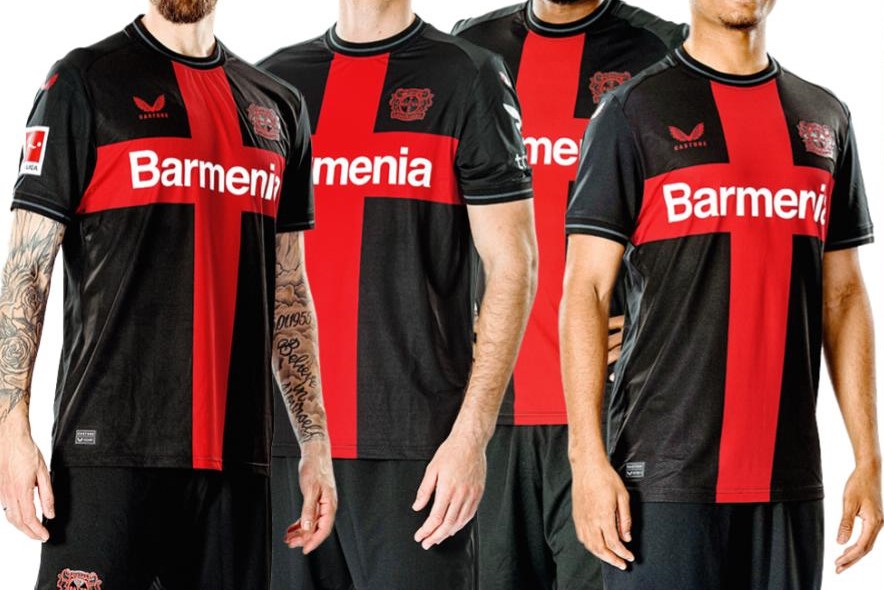 Nuevo! Jersey Bayern Leverkusen 2023/2024 Local Negro Talla L.