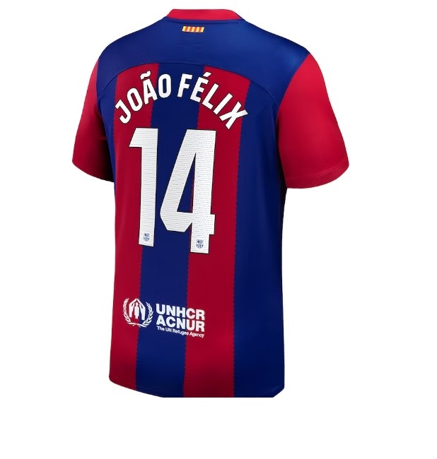Nuevo! Jersey FC Barcelona 2023/2024 Local Joao Felix 14 Talla XL.