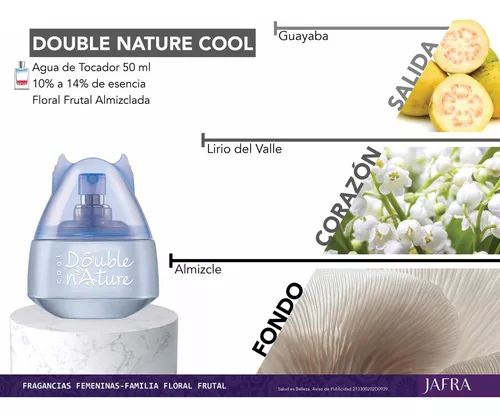 Jafra Double Nature Diablito Cool 50ml Originales.