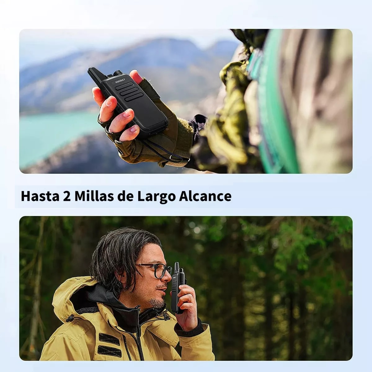 Radios Walkie Talkies Bf Vt-c2 Usb Recargable 2 Pzas.