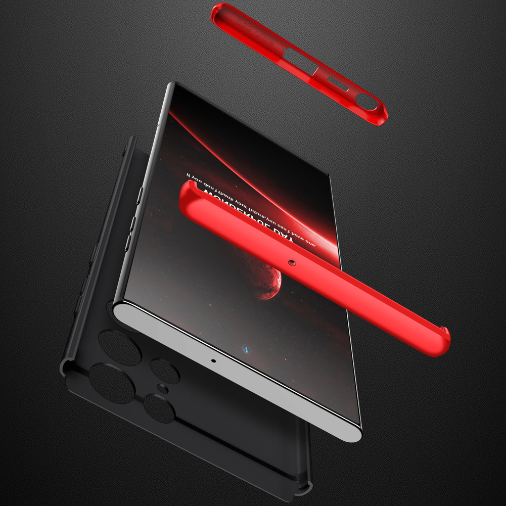 Funda para Samsung Galaxy S21 ULTRA Negro con Rojo.