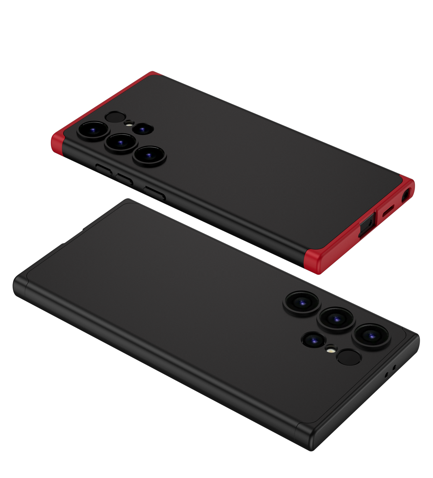 Funda Fina Negro Completo para Samsung Galaxy S24 Ultra 