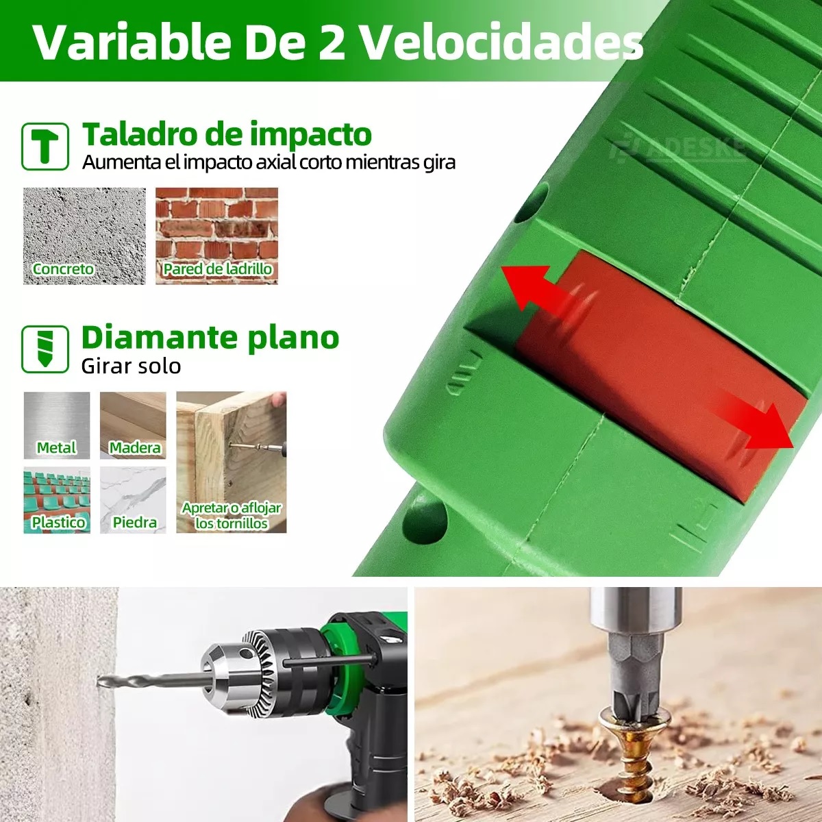 Rotomartillo Taladro Cincelador Perforador Sds Industrial.