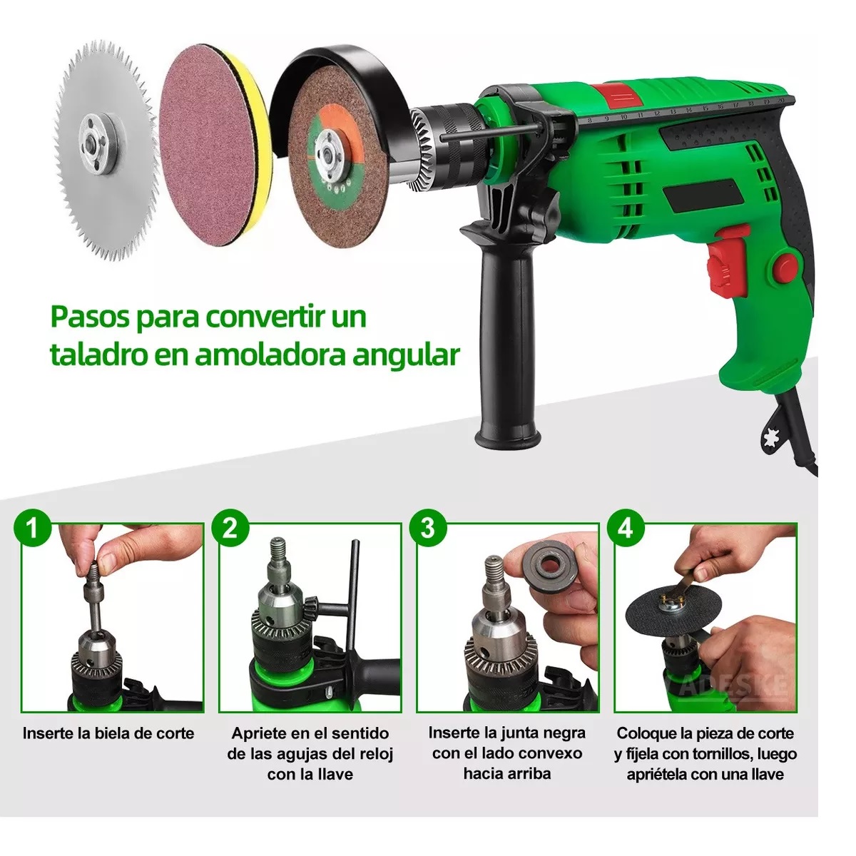 Rotomartillo Taladro Cincelador Perforador Sds Industrial.