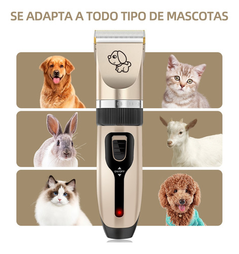 Máquina Rasuradora Cortadora De Pelo Para Perros Y Mascotas