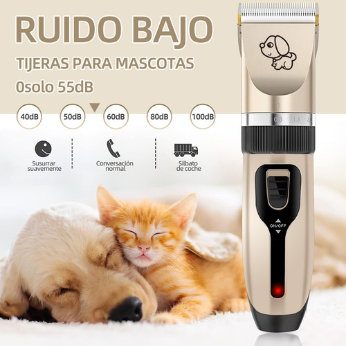Máquina Rasuradora Cortadora De Pelo Para Perros Y Mascotas