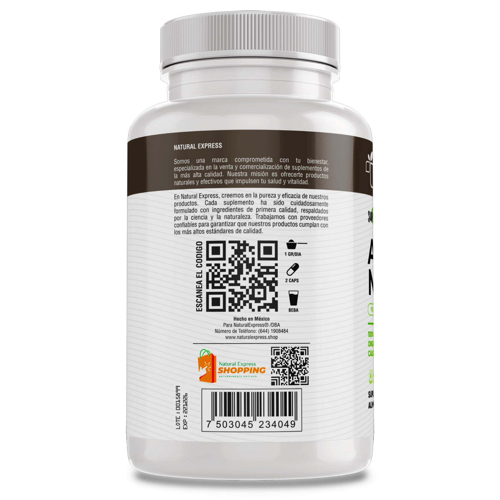 Ajo Negro100% Puro (180 Capsulas de 500mg) - [Potente Antioxidante Rico en Vitamina A, C y Calcio] | Presion y Digestion | Calidad Suprema | Sin Gluten ni Añadidos | Suministro Para 90 Dias | - Black Garlic - BioHerb..