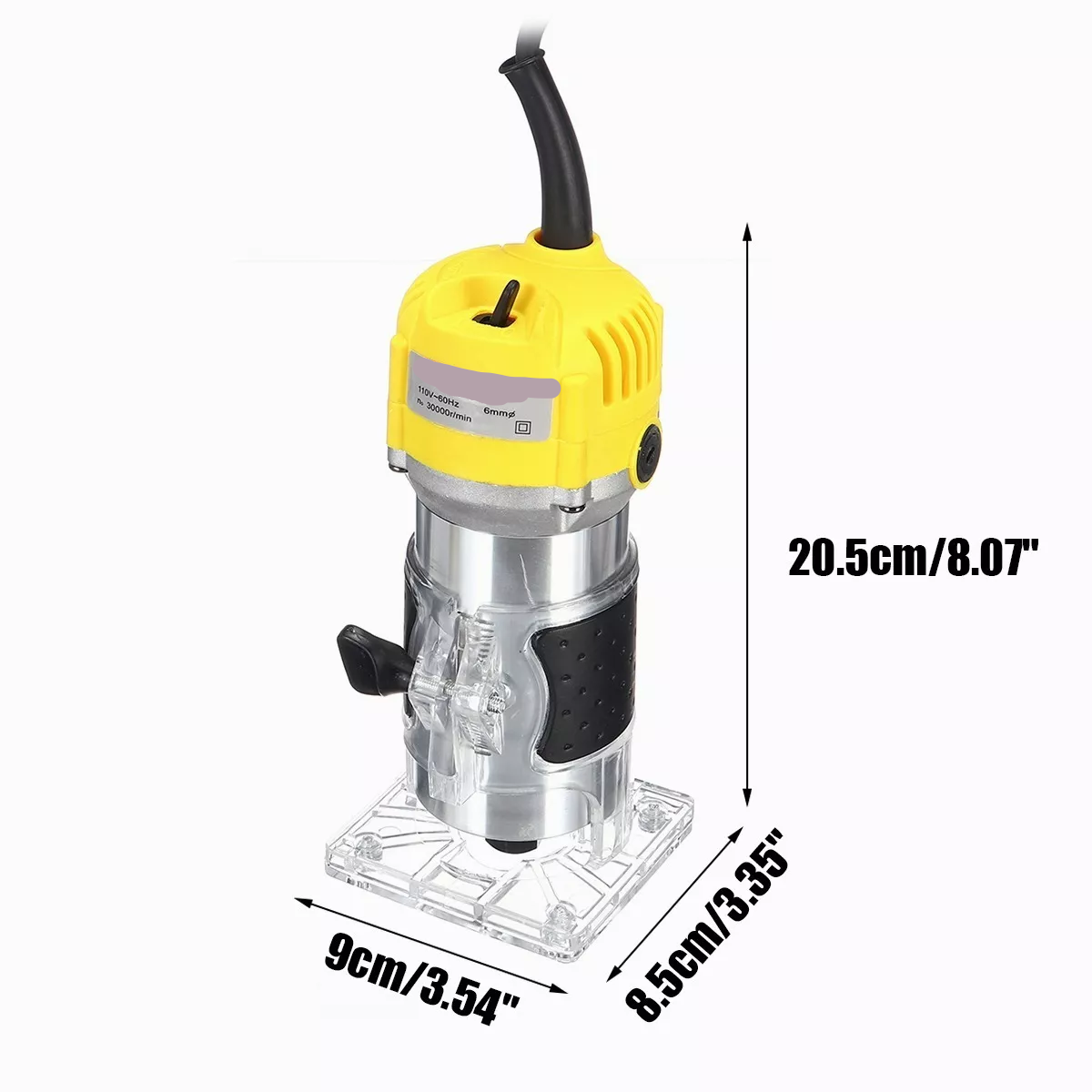 Router Madera Recortadora Rebajadora 800w /15 Brocas Carburo.