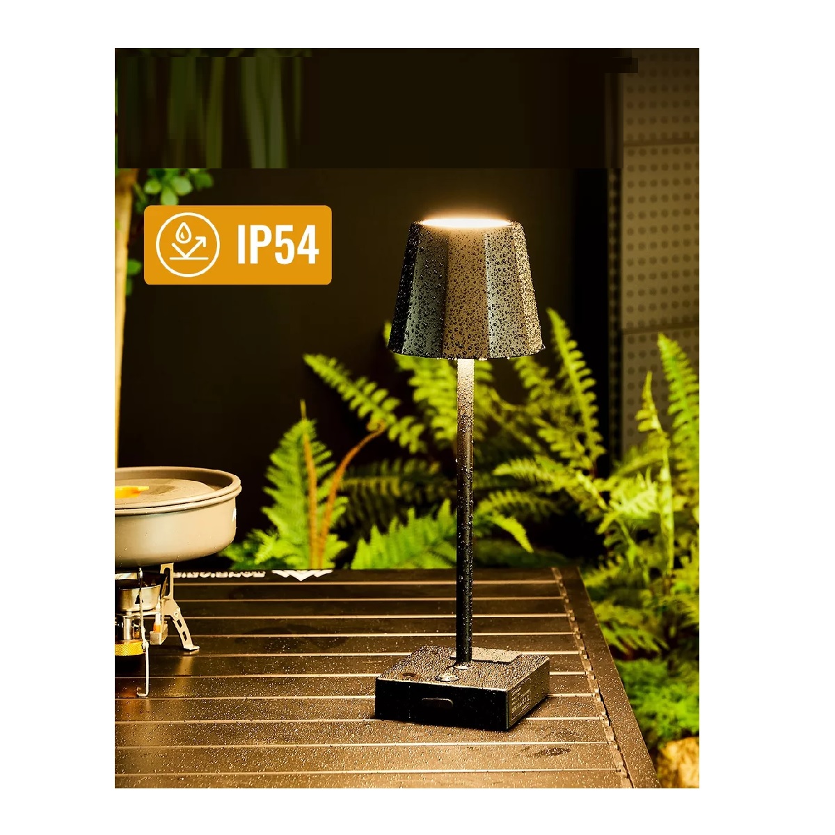 Luz Led Ajustable, Lámpara De Escritorio Con 2 Usb.