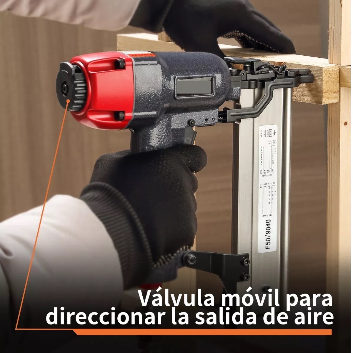 Clavadora Neumática Profesional, Calibre 18.