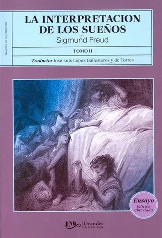 Paquete 2 Libros Interpretación de los Sueños Tomos 1 y 2 / Sigmund Freud/ Psicología .