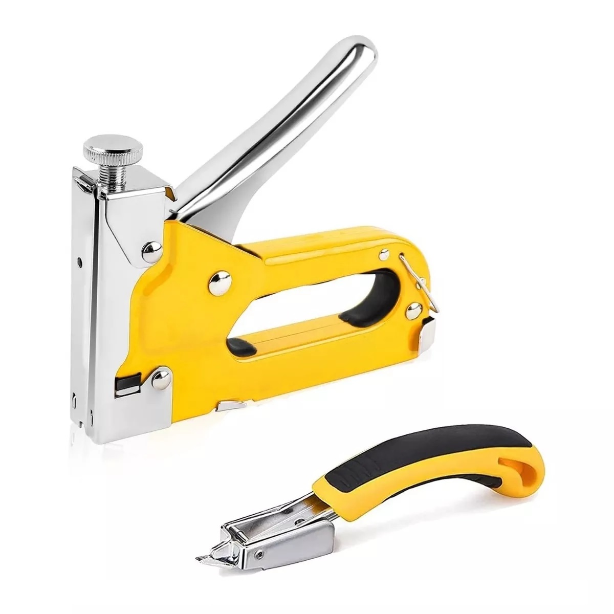 Engrapadoras Tipo Pistola + 3000 Grapas Para Tapiceria Kits.