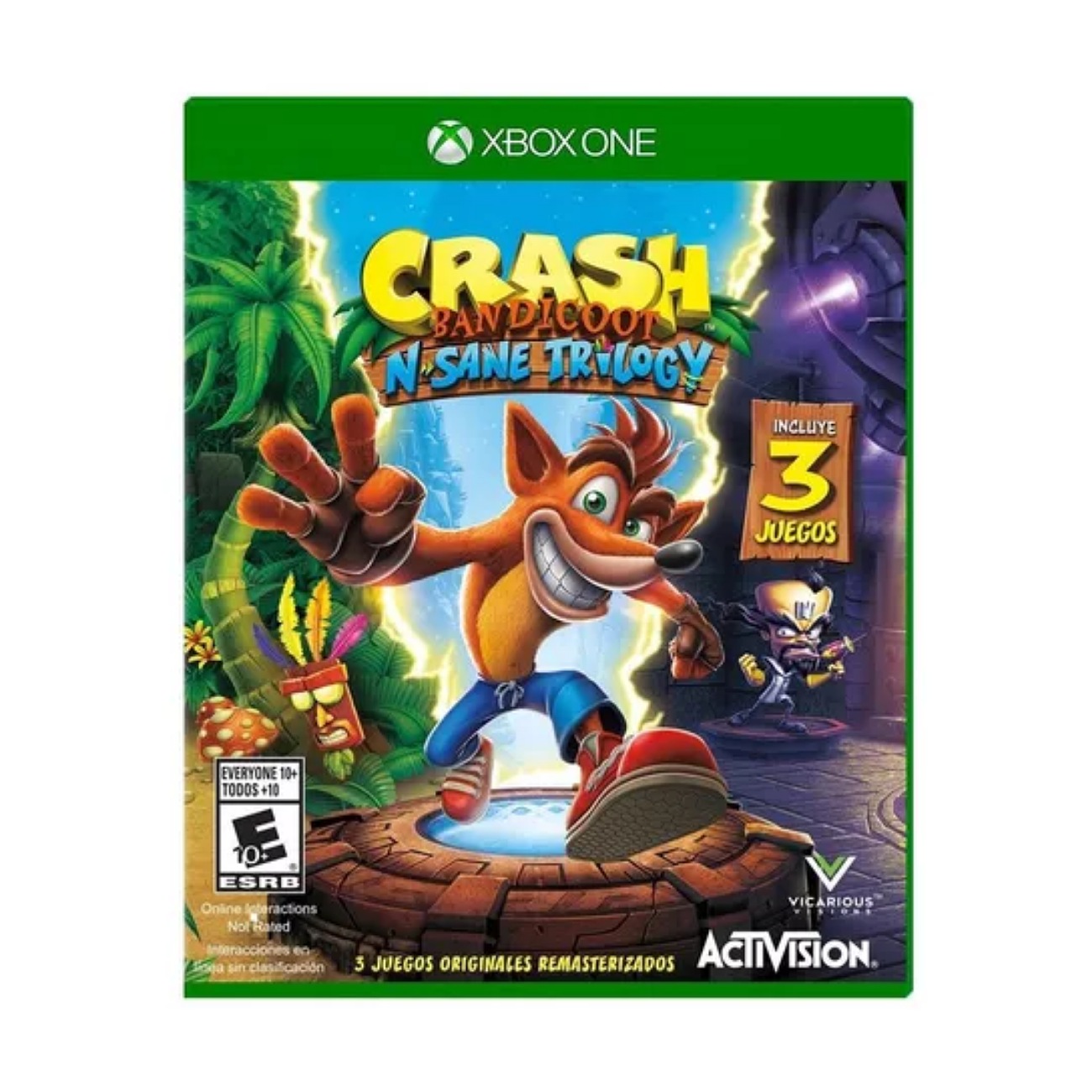Crash Bandicoot: N. Sane Trilogy Standard Edition Activision Xbox One Físico