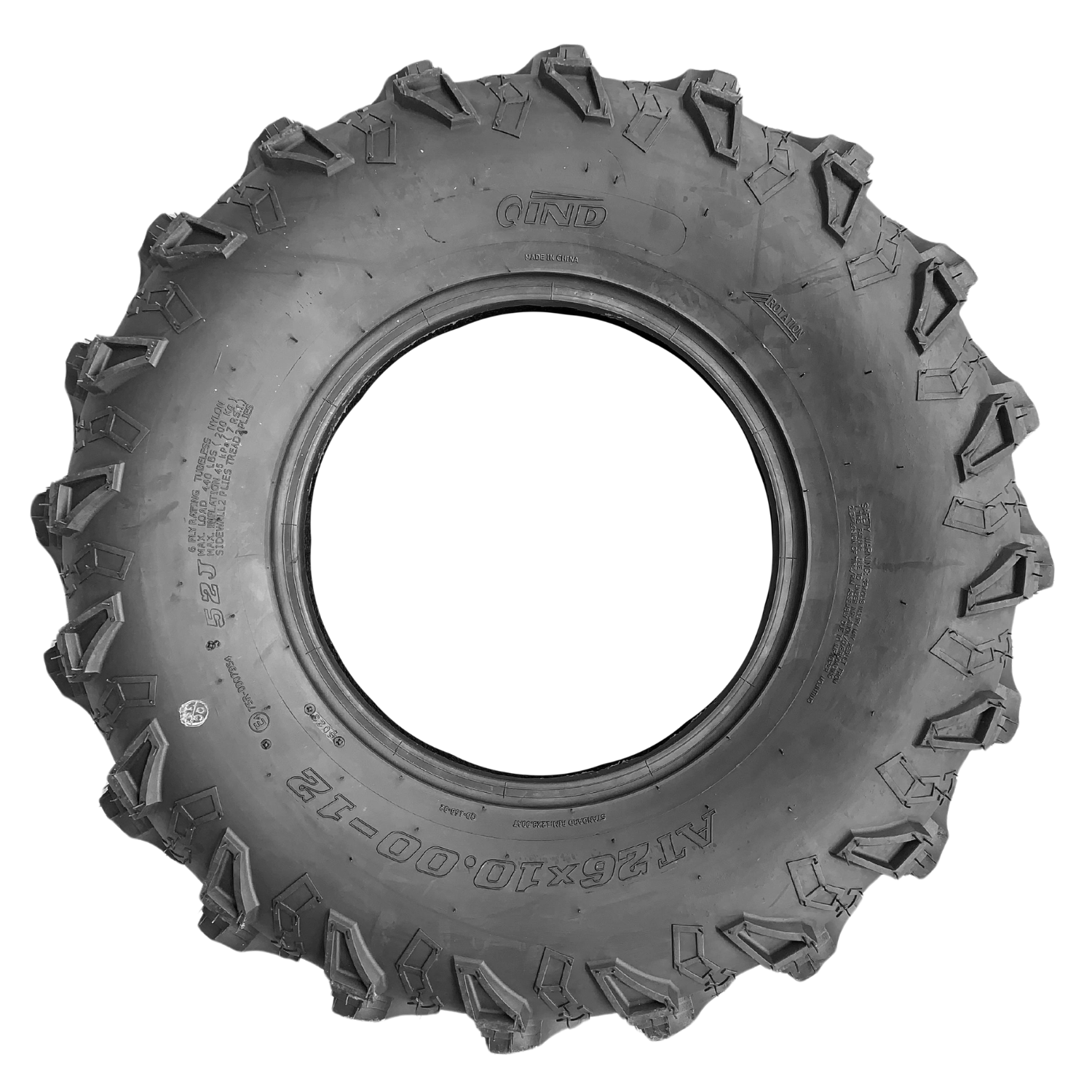Llanta 26X9-12  Qind Qd-168
