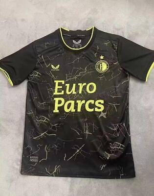 Nuevo! Jersey Feyenoord Rotterdam 2023/2024 Negro Black Talla S.