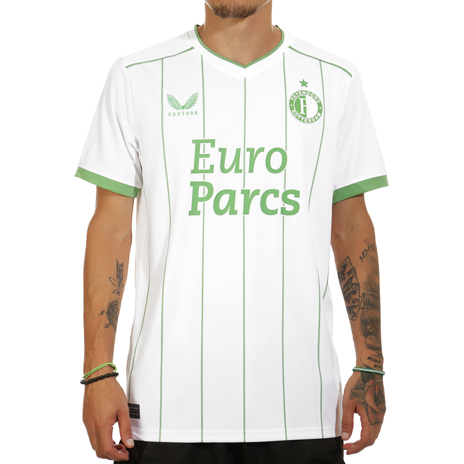 Jersey Feyenoord Rotterdam 2023/2024 Blanco Tercero Talla S.