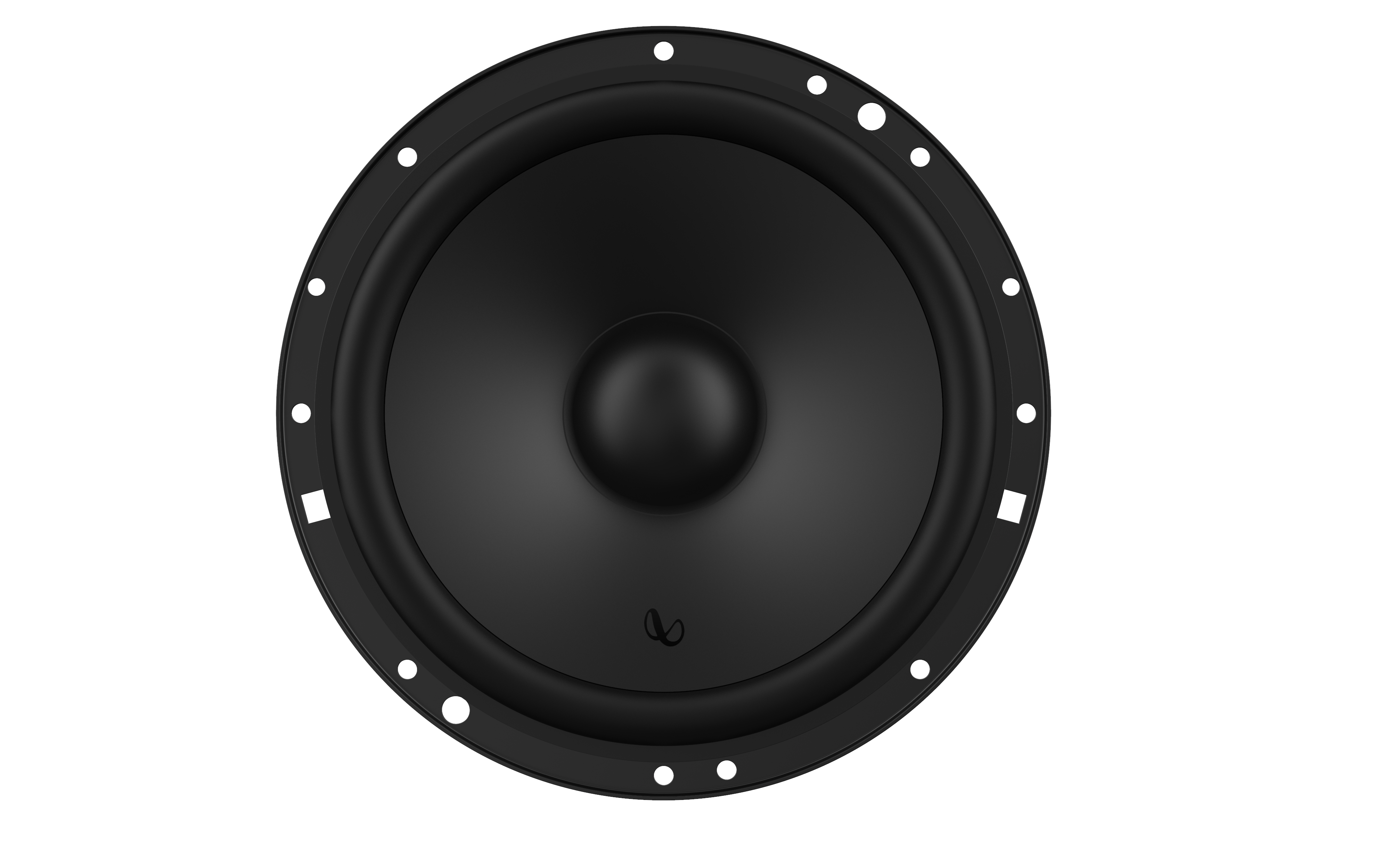 Componente 6.5 Pulgadas Infinity Alpha 601cf 45 Watts Rms Color Negro.