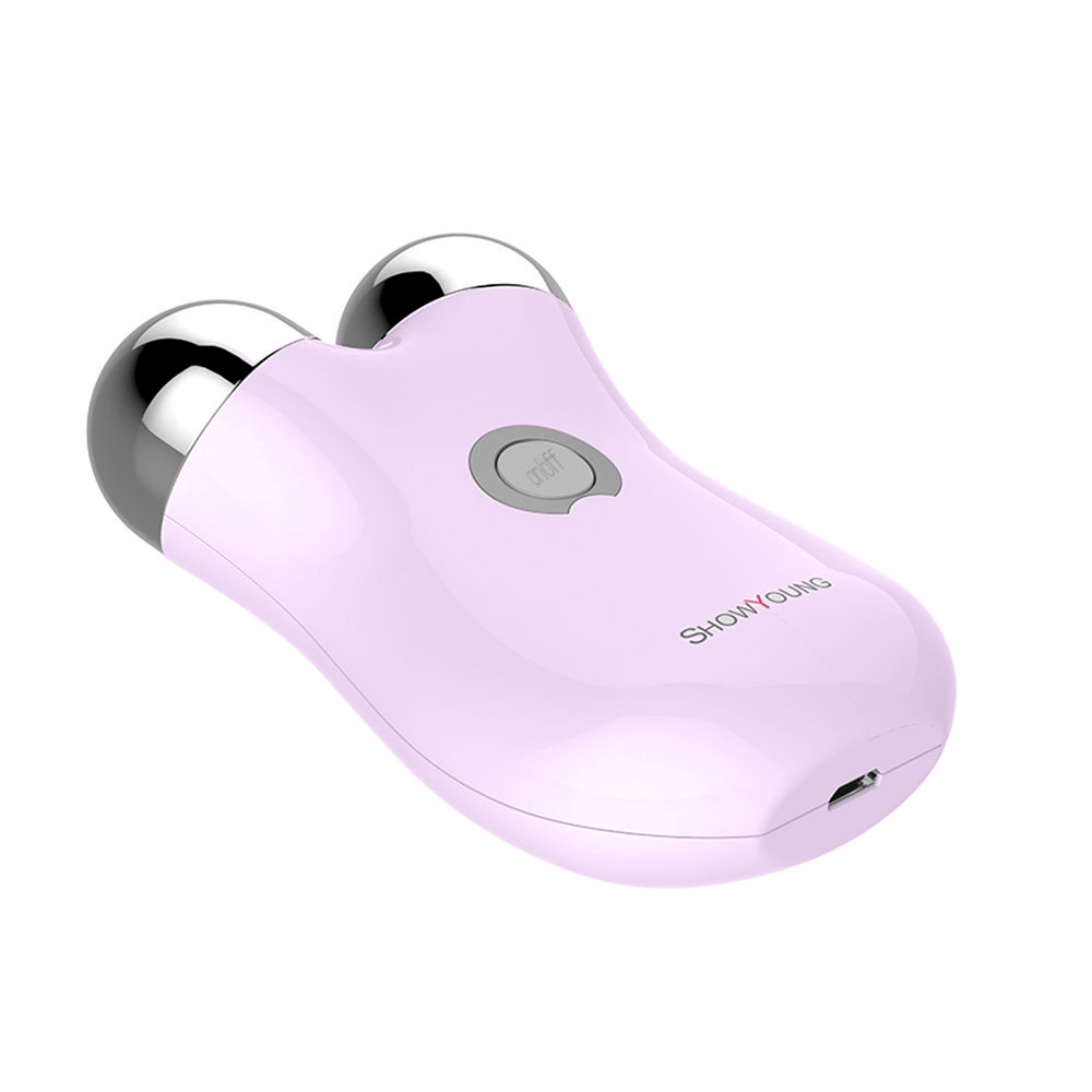 Tonificador Facial Electrónico VAK Radiofrecuencia Lifting Masajeador Lila.