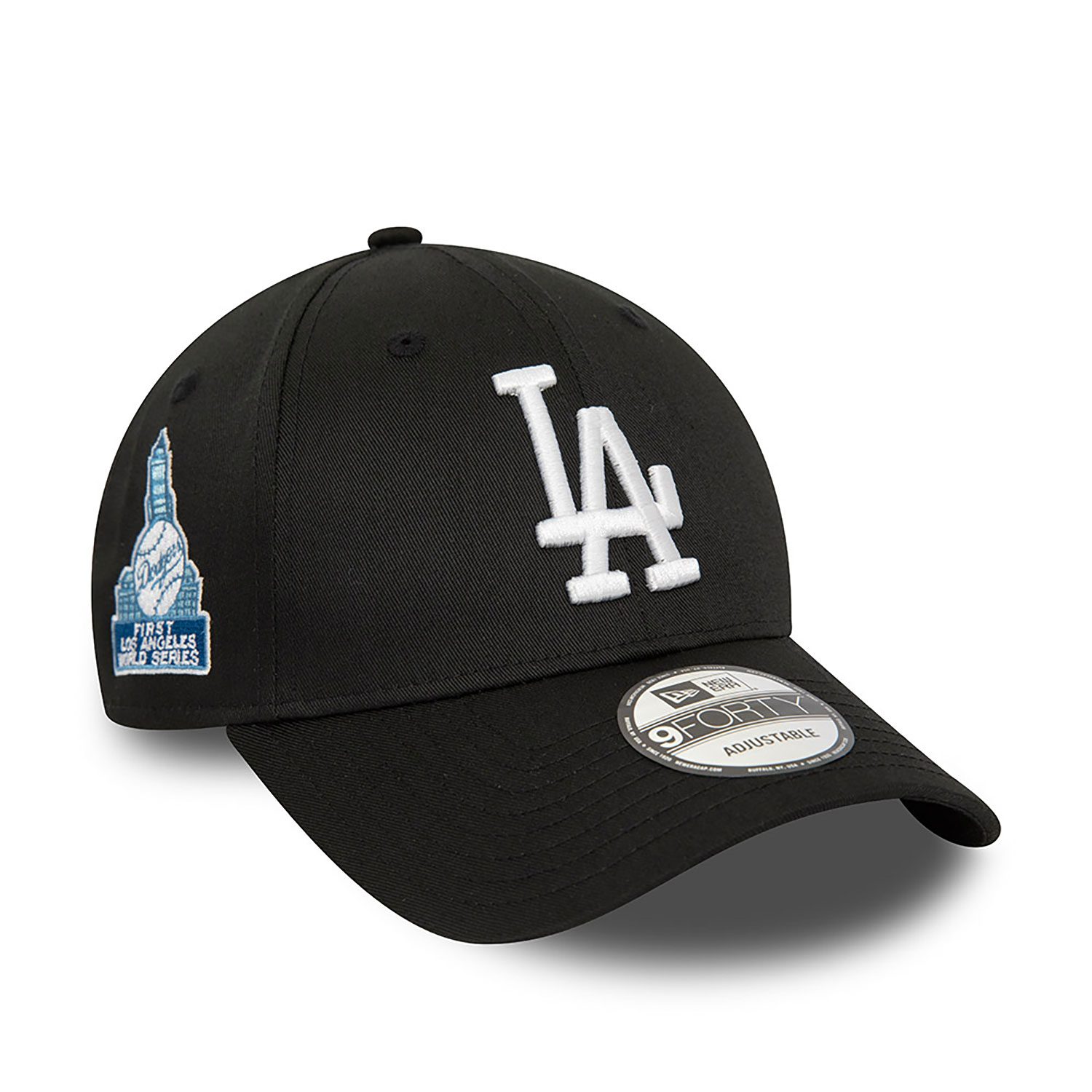 Gorra New Era Los Angeles Dodgers World Series Patch 9Forty.