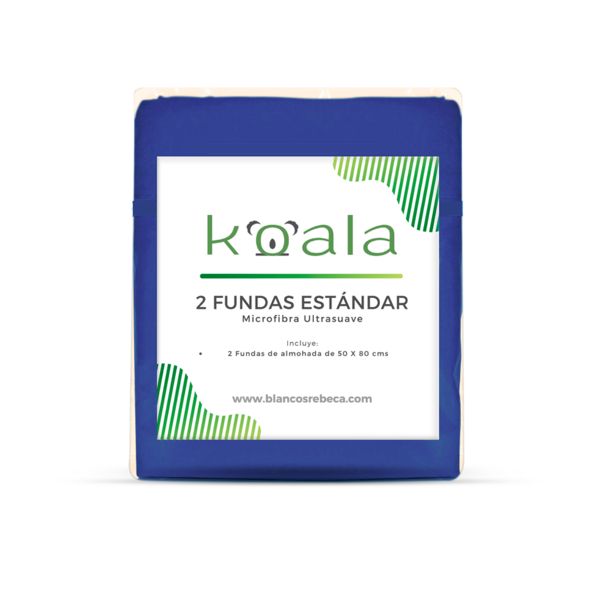 2 Fundas de almohada Koala - Estándar - Francia.
