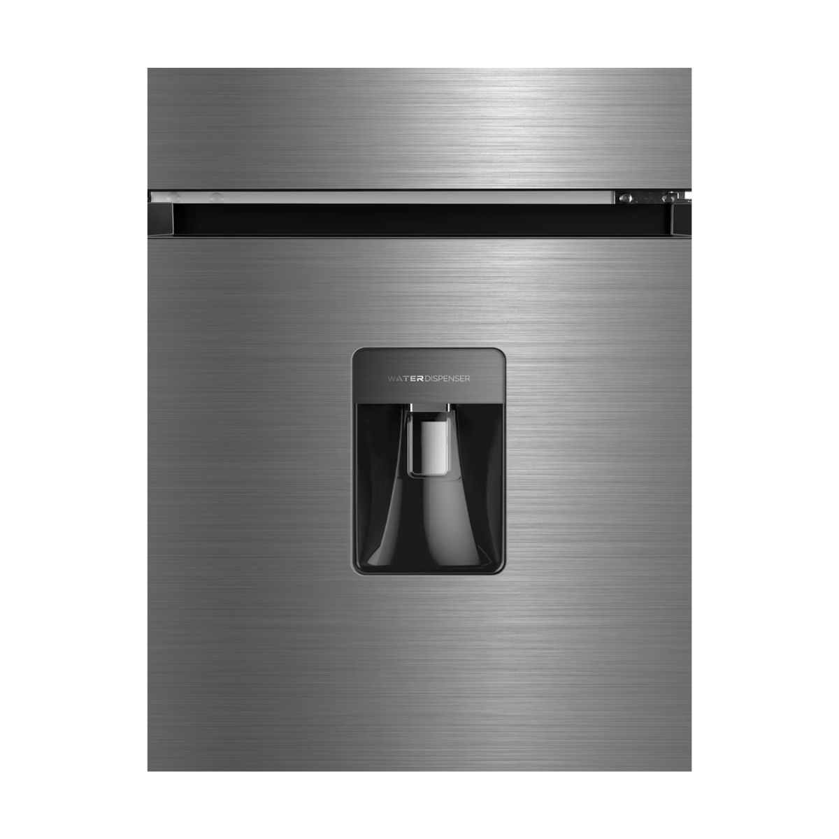 Refrigerador 10 pies top mount acabado blue steel marca midea.