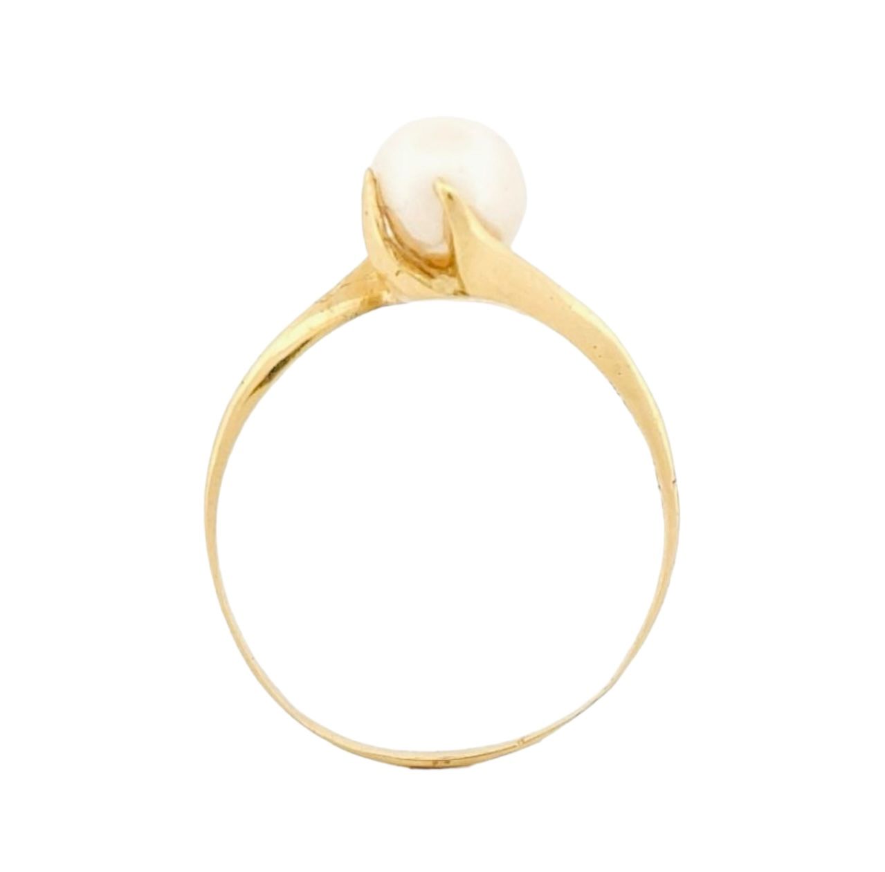 Anillo Perla Reyna Oro 14 K + Obsequio.