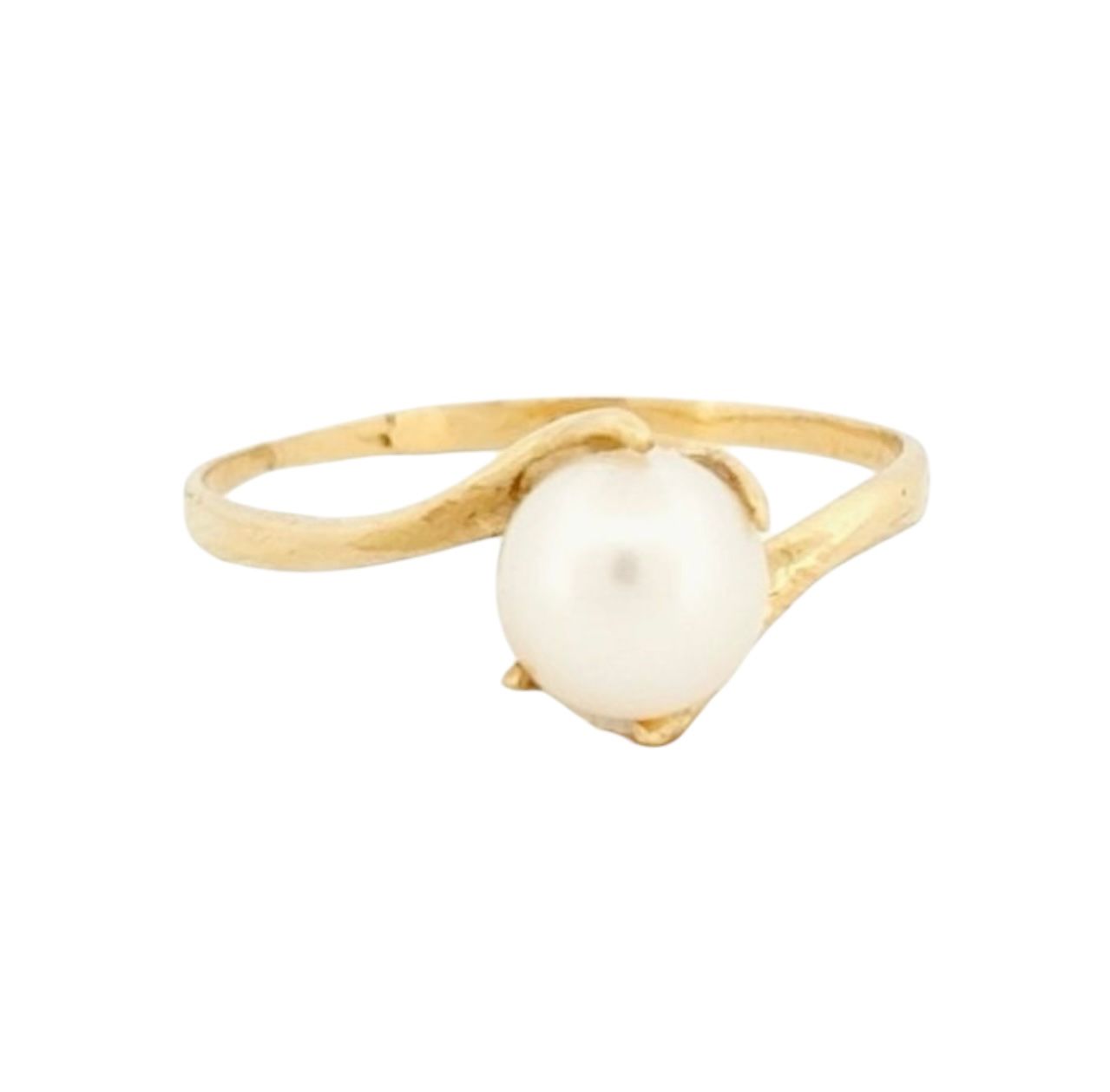 Anillo Perla Reyna Oro 14 K + Obsequio.