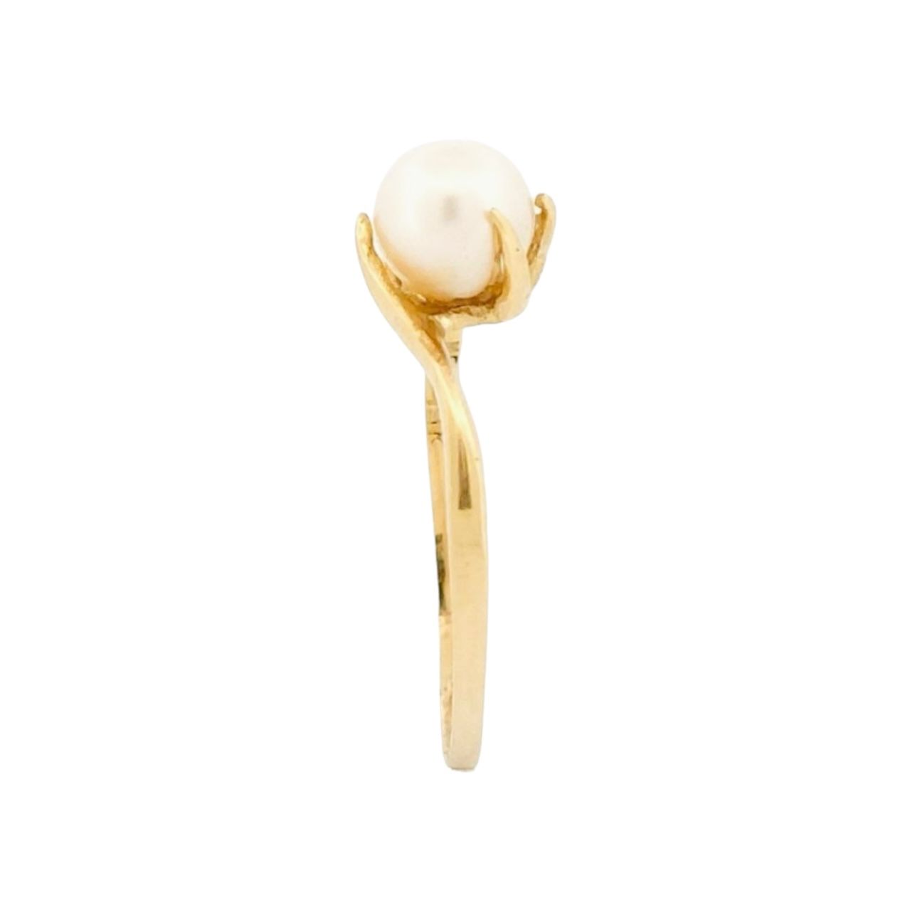 Anillo Perla Reyna Oro 14 K + Obsequio.