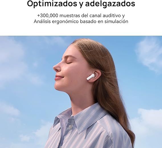 HUAWEI FreeBuds SE 2 (Garantía en México)- Auriculares 40 Horas de Batería, Protección IP54 contra el Polvo y Las Salpicaduras, Bluetooth 5.3, iOS y Android, Audifonos Inalambricos, Azul Glacial.
